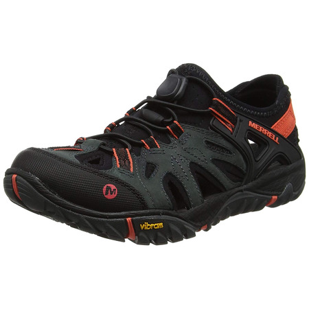 Sandalia Merrell All Out Blaze Sieve W Verde / Negro / Coral