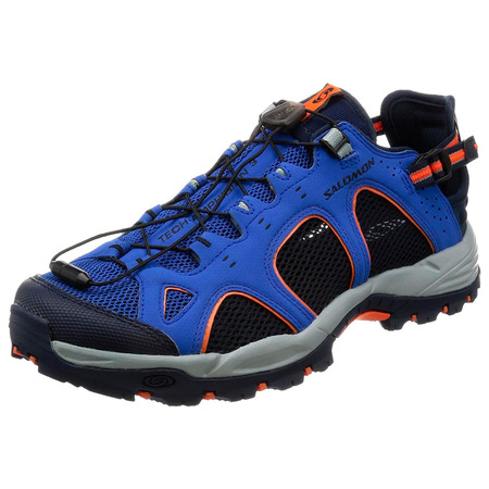 Salomon Techamphibian 3 Sandálias Azul / Laranja