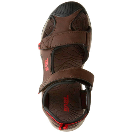 Sandália Teva C Toachi 4 Marrom / Vermelho