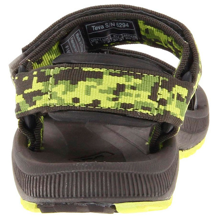 Teva Hurricane 2 Sandal Baby Verde / Preta