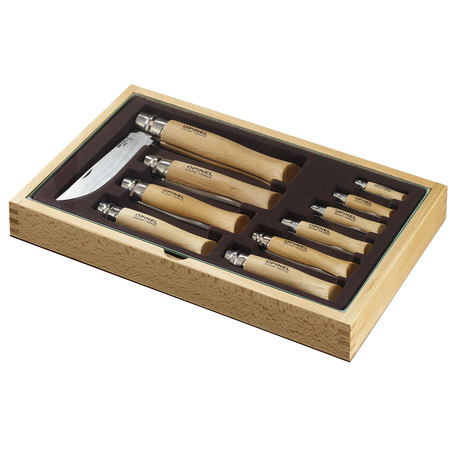 Conjunto de 10 lâminas Opinel Tradition Inox