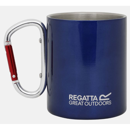 Caneca Regatta com Mosquetão, Azul Aço