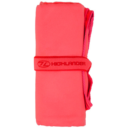 Toalha de viagem de microfibra Toalla Highlander M Rosa
