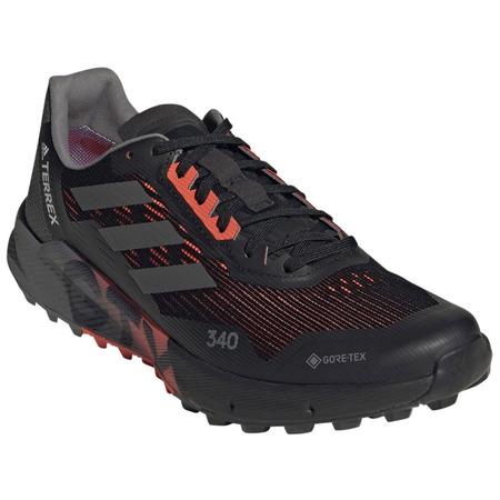 Tênis Adidas Terrex Agravic Flow 2 GTX preto/laranja