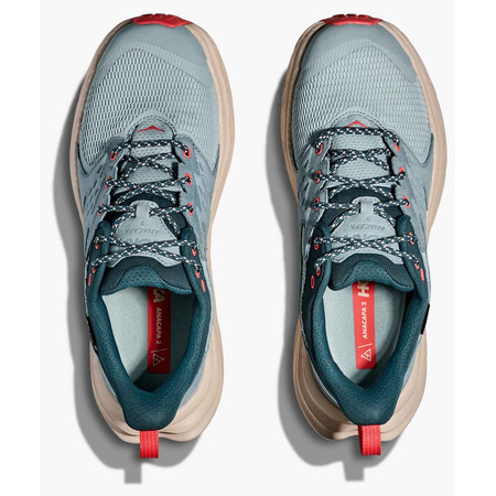 Tênis Hoka Anacapa 2 Low GTX W Azul/Coral