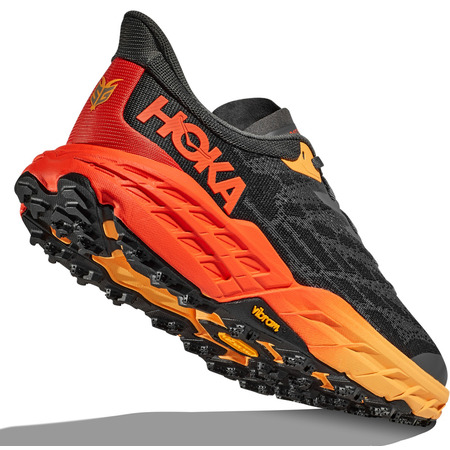 Sapato Hoka Speedgoat 5 cinza/laranja