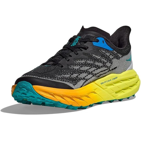 Sapato Hoka Speedgoat 5 preto/cinza/verde