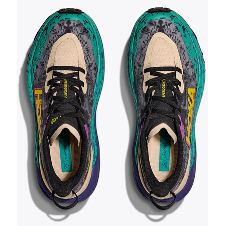 Sapato Hoka Speedgoat 6 cinza/verde/roxo