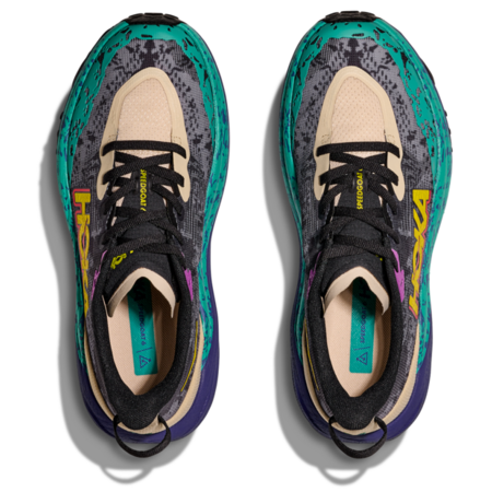 Tênis Hoka Speedgoat 6 W Cinza/Verde/Roxo