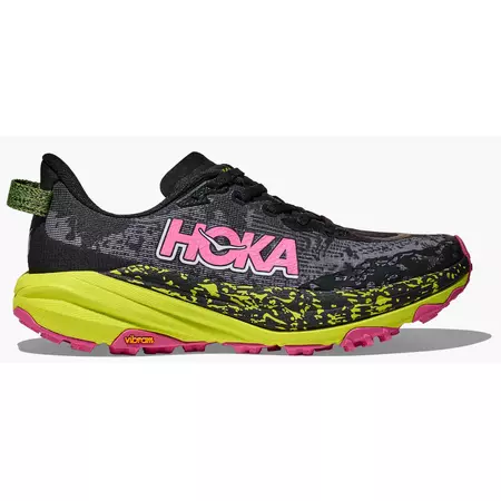 Tênis Hoka Speedgoat 6 W Preto/Neon