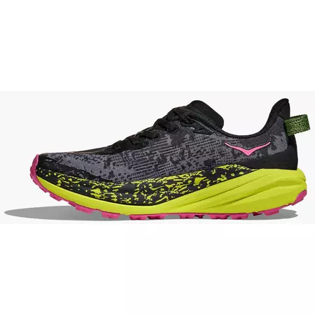 Tênis Hoka Speedgoat 6 W Preto/Neon