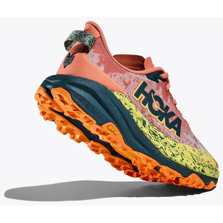 Tênis Hoka Speedgoat 6 W Salmão/Amarelo