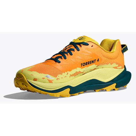 Tênis Hoka Torrent 4 Laranja/Amarelo
