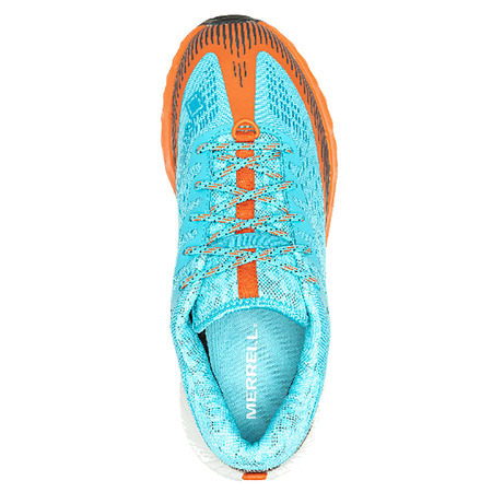 Sapato Merrell Agility Peak 5 GTX W azul/laranja