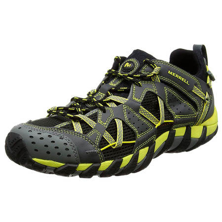 Merrell Waterpro Maipo sapatos cinza / amarelo / preto