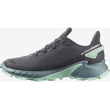 Sapato Salomon Alphacross 4 GTX W cinza/turquesa