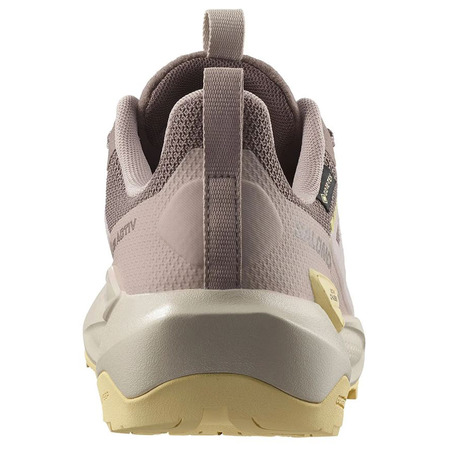 Tênis de corrida Salomon Elixir Activ GTX W marrom/amarelo