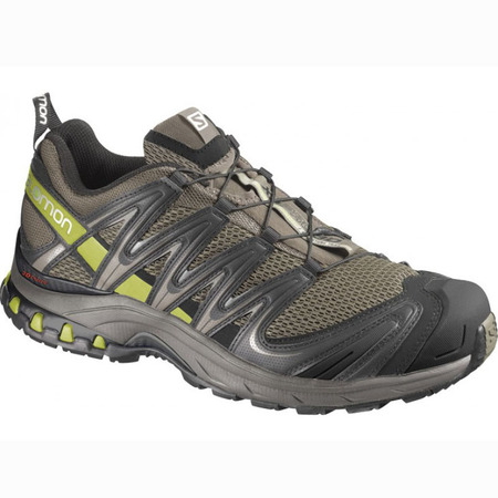 Salomon XA PRO 3D M + sapato cinza / verde