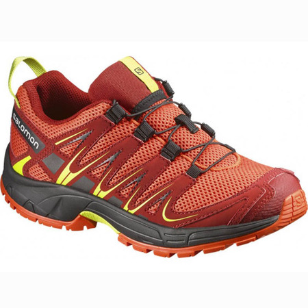 Salomon XA PRO 3D Kid vermelho / preto sapato