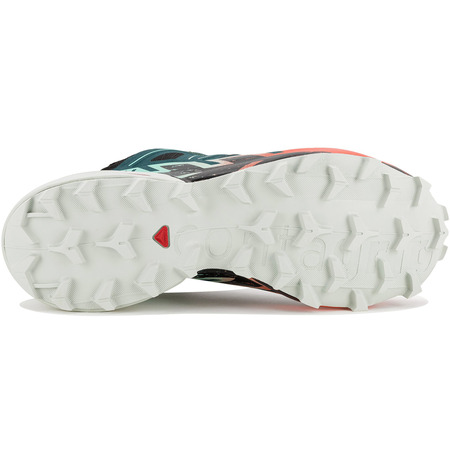 Tênis de corrida Salomon Speedcross 6 GTX W Preto/Verde/Vermelho