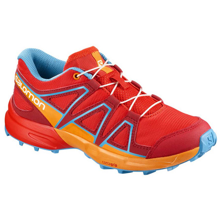 Sapato Salomon Speedcross J Vermelho / Azul / Laranja