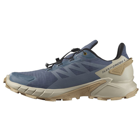 Sapato Salomon Supercross 4 GTX Azul Acinzentado/Bege