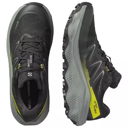 Tênis Salomon Ultra Flow 2 GTX Preto/Amarelo