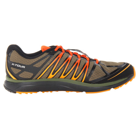 Sapato Salomon X-Tour Kaki / Preto / Laranja