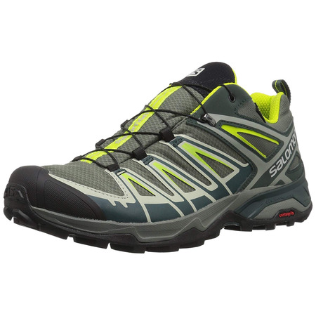 Sapatos Salomon X Ultra 3 GTX Verde / Cinza / Lima