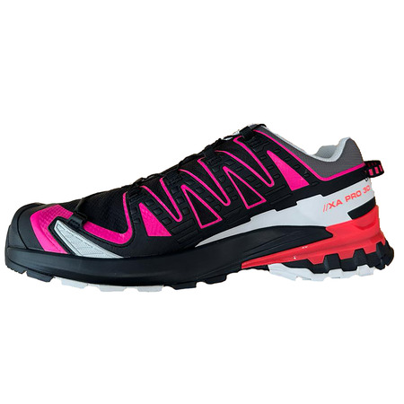Sapato Salomon XA PRO 3D V9 GTX preto/cinza/vermelho
