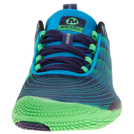 Merrell Vapor Glove 2 Sapatos verdes / pretos / azuis