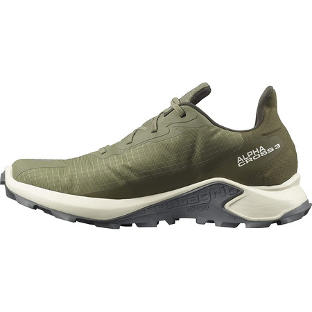 Sapatos verdes Salomon Alphacross 3 GTX