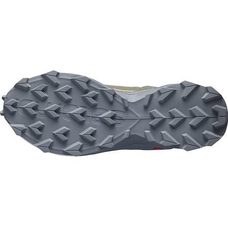 Sapatos verdes Salomon Alphacross 3 GTX