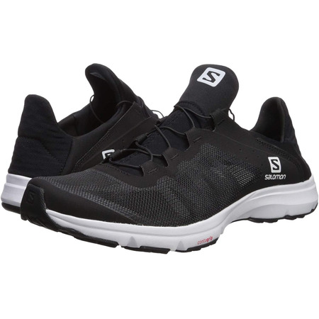 Sapatos pretos negros Salomon Amphib