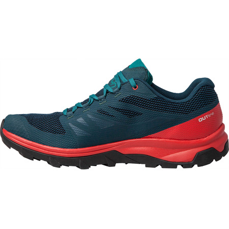 Sapatos Salomon Outline GTX Verde / Vermelho