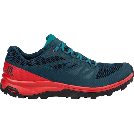 Sapatos Salomon Outline GTX Verde / Vermelho