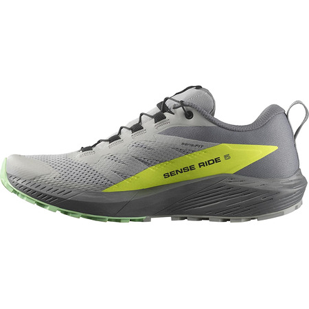 Sapatos Salomon Sense Ride 5 cinza/limão
