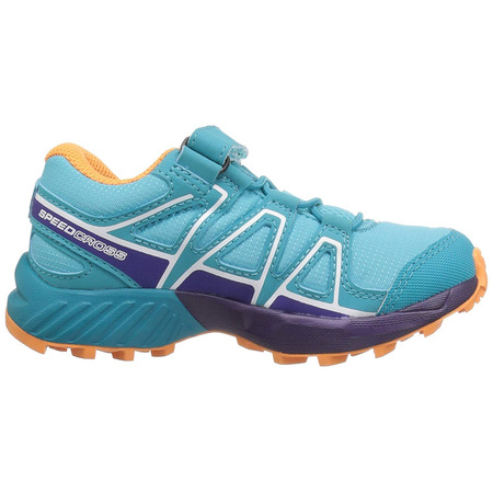 Sapatos Salomon Speedcross Kid Turquesa / Roxo / Laranja