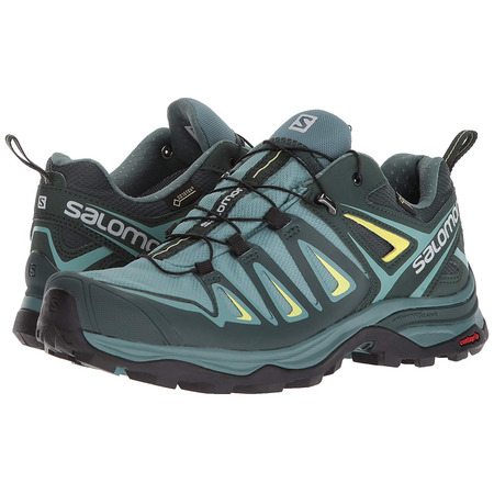 Sapatos Salomon X Ultra 3 GTX W Verde / Preto / Amarelo