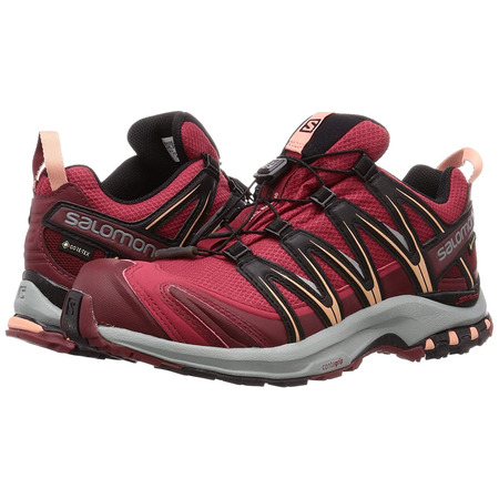 Sapatos Salomon XA Pro 3D GTX W Vermelho / Coral / Preto