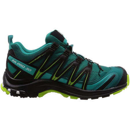 Sapatos Salomon XA PRO 3D GTX W verde garrafa / preto