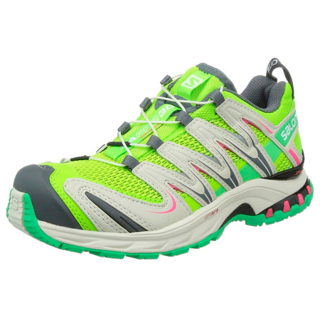 Sapatos Salomon XA PRO 3D W Verde / Cinza / Rosa