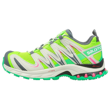 Sapatos Salomon XA PRO 3D W Verde / Cinza / Rosa