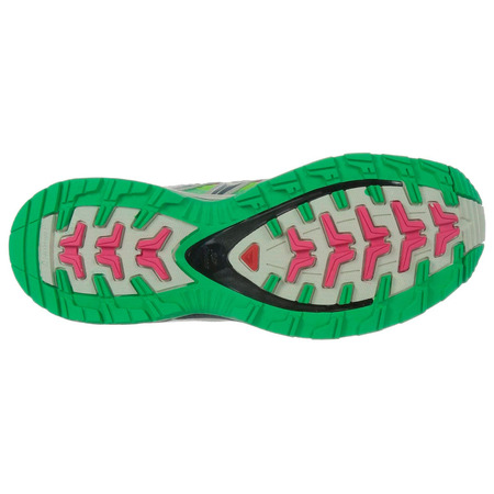 Sapatos Salomon XA PRO 3D W Verde / Cinza / Rosa