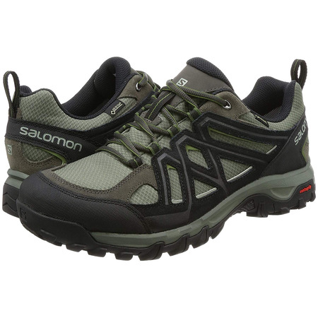 Sapatos Salomon Evasion 2 GTX cáqui / preto