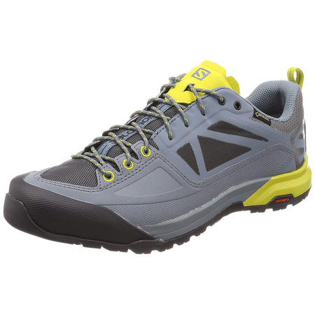 Sapatos Salomon X Alp Spry GTX cinza / mostarda