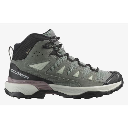 Bota Salomon X Ultra 360 LTR Mid GTX W Cinza/Verde
