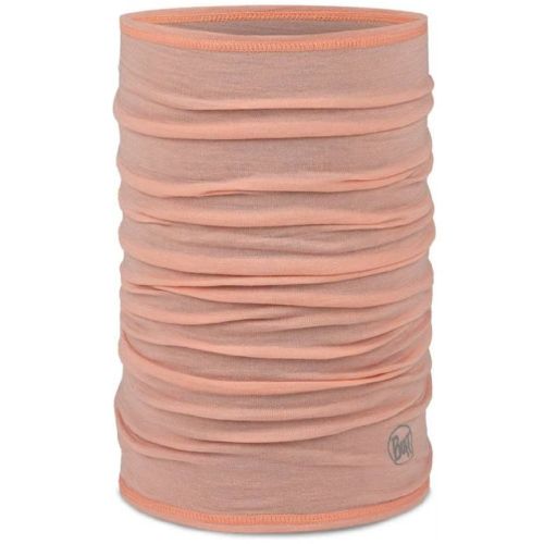 Buff Merino Leve Sólido Coral Pescoço Polaina