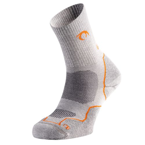 Meias Lurbel Tierra Four Cinza/Laranja