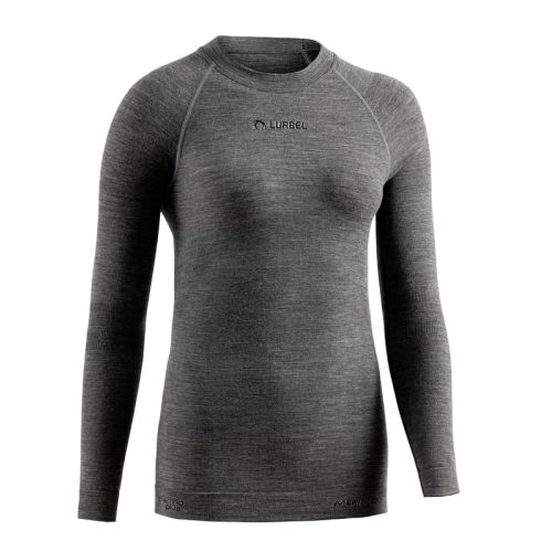 Camisa Lurbel Merino Hollow Long Sleeves W Gris
